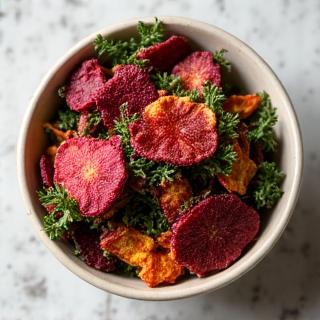 Veggie crisps