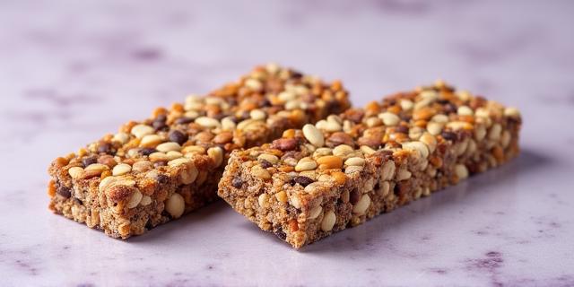 Low-FODMAP certified protein bars with simple seed-based ingredients