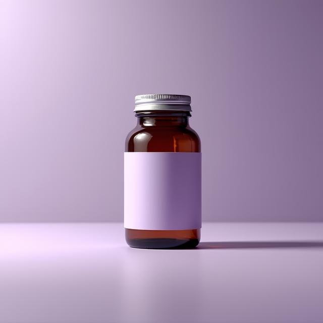 Product bottle of vegan multivitamins